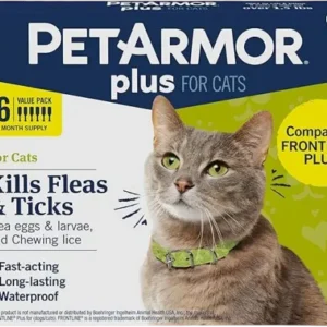PetArmor Plus Flea and Tick Prevention for Cats over