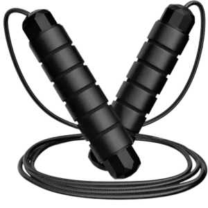 Jump Rope, Tangle-Free Rapid Speed Jumping Rope Cable with Ball Bearings for Women